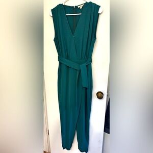 Green jumpsuit